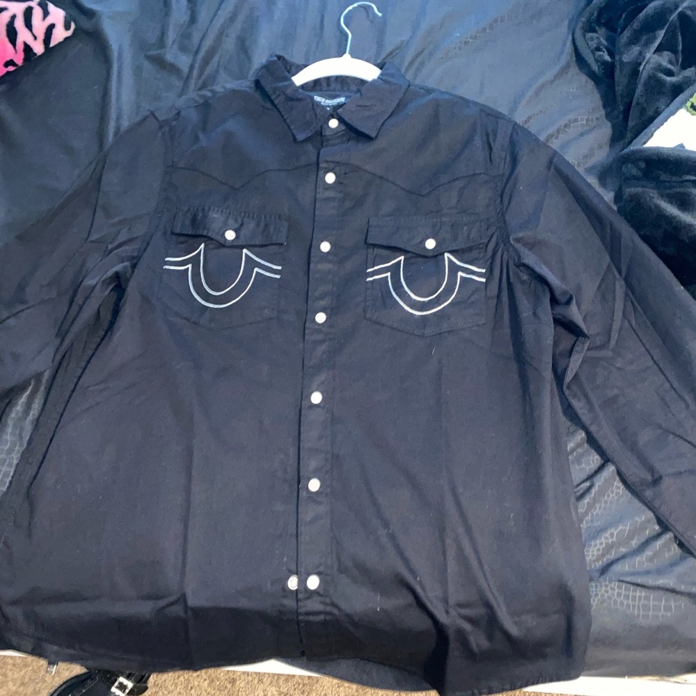 Men’s True Religion Button Up